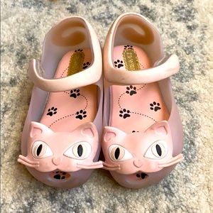 Mini Melissa Kitty Cat Shoes